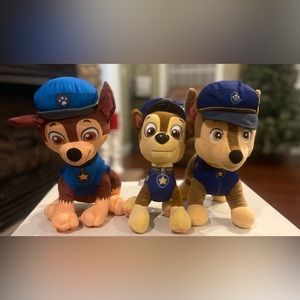 Nickelodeon Paw Patrol Chase stuffed animal lot interactive talking plush